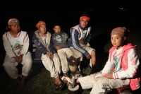 Jueves 12 de diciembre del 2013. Chiapa de corzo. Los peregrinos de San Cristóbal de las Casas pernoctan por última vez en la ciudad de la Ribera del Grijalva antes de regresar a la región de Los Altos esta madrugada.