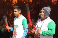 9 de diciembre del 2013. Tuxtla Gutiérrez. Peregrinos de los diferentes parajes y comunidades de San Juan Chamula recorren las iglesias y ermitas de la Virgen de Guadalupe ubicadas en el sureste de México, esto a pesar de los más de 34 grados que se regis 9 de diciembre del 2013. Tuxtla Gutiérrez. Peregrinos de los diferentes parajes y comunidades de San Juan Chamula recorren las iglesias y ermitas de la Virgen de Guadalupe ubicadas en el sureste de México, esto a pesar de los más de 34 grados que se regis