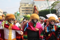 Jueves 8 de diciembre del 2016. Tuxtla Gutiérrez. Los diferentes grupos de peregrinos entrando a la ciudad.