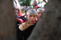 Domingo 10 de diciembre del 2017. Tuxtla Gutiérrez. Los peregrinos de las comunidades indí­genas se preparan para pernoctar para continuar el recorrido a las diferentes iglesias y ermitas de la Virgen de Guadalupe