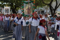 Miércoles 12 de diciembre del 2108. Tuxtla Gutiérrez. Los grupos peregrinos de la región Frailesca de Chiapas presentan el mayor número de feligreses dentro de las peregrinaciones que este medio dí­a a visitar a la Virgen de Guadalupe
