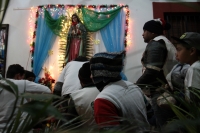 Miércoles 11 de diciembre del 2019. Peregrinos de Chiapas. Los peregrinos regresan a sus comunidades después de recorrer cientos de kilómetros visitando los diferentes santuarios guadalupanos de México