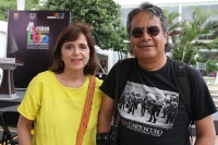 Lunes 26 de octubre del 2015. Tuxtla Gutiérrez. El fotógrafo Pedro Valtierra, momentos previos a la inauguración de la 4ª feria internacional del Libro Chiapas- Centroamérica que se lleva a cabo en la capital de este estado del sureste de México.