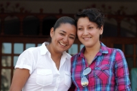Martes 3 de marzo del 2015. Tuxtla Gutiérrez. Dos jóvenes mujeres solicitan el contrato civil en el registro de la capital del estado de Chiapas después de que organizaciones sociales interpusieran un amparo indirecto para el acceso al matrimonio igualita