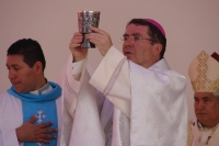 El Nuncio Apostólico Christophe Pierre inicia esta mañana su recorrido por varias comunidades de la diócesis de Tuxtla Gutiérrez