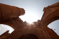 Martes 29 de marzo del 2016. Chiapa de Corzo. Horario de Verano; El camino del sol en la arquitectura chiapaneca. La estructura de la Fuente Mudejar de Chiapa de Corzo acompaña el paso del sol en los diferentes puntos altos de sus torreones y cúpula marca