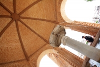 Martes 29 de marzo del 2016. Chiapa de Corzo. Horario de Verano; El camino del sol en la arquitectura chiapaneca. La estructura de la Fuente Mudejar de Chiapa de Corzo acompaña el paso del sol en los diferentes puntos altos de sus torreones y cúpula marca
