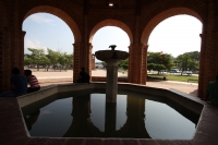 Martes 26 de agosto del 2014. Chiapa de Corzo. Aspectos de la monumental estructura arquitectónica La Pila de esta colonial ciudad.