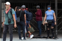 Jueves 21 de mayo del 2020. Tuxtla Gutiérrez. Regresan las manifestaciones a la plaza central de la ciudad
