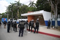 20210518. Tuxtla G. Continúan los operativos policiacos en contra de las protestas estudiantiles en Chiapas