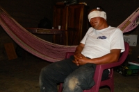Miércoles 19 de junio del 2013. Venustiano Carranza. Marcelino López Santis, Policía Golpeado y retenido en la comunidad tsotsil durante los enfrentamientos entre comuneros de la Casa del Pueblo y la Policía Estatal del estado de Chiapas podría ser libera