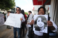 Lunes 3 de agosto del 2015. Chiapa de Corzo. Periodistas de Chiapas en marcha por el asesinato del fotoperiodista Rubén y 4 mujeres en un departamento de la col Narvarte en el DF.
