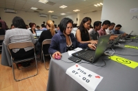 Domingo 12 de julio del 2015. Tuxtla Gutiérrez. El sistema PREP el IEPC de Chiapas, se prepara para las elecciones locales de la próxima semana donde se erigirán a presidentes municipales y a diputados locales en este estado del sureste de México