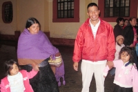 Jueves 4 de julio del 2013. San Cristóbal de las Casas. Foto/Miradasur.  El grupo de indígenas presos militantes de la agrupación conocida como Adherentes de la Sexta Declaración de la Selva Lacandona y que esta tarde fueran liberados del Penal Número 5 r