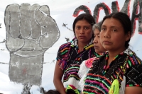 Jueves 18 de julio del 2019. Tuxtla Gutiérrez. Organziaciones de DDH y las familias de los presos indígenas se manifiestan este medio día en la Plaza Central