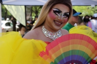 20220611. Tuxtla G. Al inicio de la marcha del orgullo de la comunidad gay 2022.
