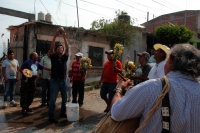 Miércoles 25 de abril del 2018. Tuxtla Gutiérrez. Dentro de los rituales dentro de los Usos y Costumbres de la Comunidad Zoque la ceremonia de La Pasada de Flor representa la obligación del servicio hacia las tradiciones en el tiempo que sea nombrado e