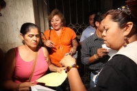 Martes 24 de abril del 2012. Habitantes de Cahuare continúan exigiendo la intervención de las autoridades en el caso de las Caleras que afectan la rivera chiapacorceña.
