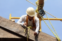 Martes 29 de noviembre del 2016. Chiapa de Corzo. El templo de San Sebastián construido en el siglo XVII revela su importancia durante el proceso histórico de esta ciudad y del estado de Chiapas durante su rehabilitación la cual se encuentra en su segunda