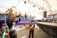 Sábado 19 de agosto del 2017. Tuxtla Gutiérrez. La modesta economía local se ver reflejada durante la elaboración del pozol más grande del mundo en la Feria de San Roque.