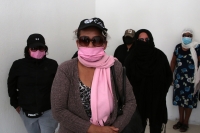 20231019. Tuxtla. Familiares de los policías retenidos mandan un mensaje de la comunidad de Frontera Corozal a las autoridades de Chiapas