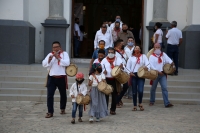 20210425. Tuxtla G. Las familias dela comunidad Zoque realizan las ofrendas en honor a San Marcos, patrono de la capital del estado de Chiapas