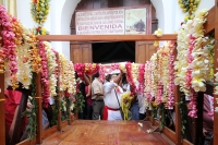 Miércoles 17 de mayo del 2017. Tuxtla Gutiérrez. Las procesiones en honor a San Pascual Bailón o San Pascualito se llevan a cabo por las calles de los barrios tradicionales