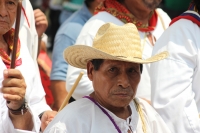 Miércoles 17 de mayo del 2017. Tuxtla Gutiérrez. Las procesiones en honor a San Pascual Bailón o San Pascualito se llevan a cabo por las calles de los barrios tradicionales