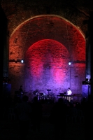 Sábado 6 de diciembre. Chiapa de Corzo.  El ensamble de Percusiones Latinas dentro del Festival De San Sebastián que se realiza en las diferentes iglesias y plazuelas de la  colonia ciudad ribereña ubicada en las márgenes del rio Grijalva.