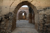 Miércoles 2 de diciembre del 2015. Chiapa de Corzo. San Sebastián. La estructura arquitectónica del Templo de San Sebastián se encuentra en el cerro de San Gregorio, barrio de la ciudad ubicada en la ribera del Rio Grijalva, el cual ha sido afectado por v