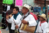 Sábado 16 de noviembre del 2019. Tuxtla Gutiérrez. Los músicos tradicionalistas de la comunidad Zoque se reúnen para la conmemoración de Santa Cecilia