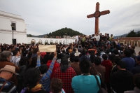 Lunes 2 de julio del 2012. San Cristóbal de las Casas, Chiapas. El movimiento #132-SCLC se reúne en la plaza de la paz para llamar a las jornadas en contra del fraude electoral.