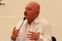 Martes 21 de abril del 2020. Tuxtla Gutiérrez. Conferencia de prensa de la Secretaría de salud de Chiapas ante la fase 3 del Covid-19