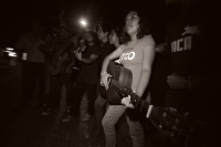 Jóvenes recorren las calles de la ciudad de Tuxtla Gutiérrez llevando Serenata por las calles a las Madres de esta ciudad desde las primeras horas de este día.
