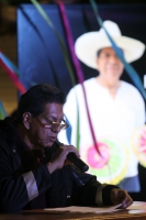 Jueves 26 de enero del 2017. Tuxtla Gutiérrez. Sergio de la Cruz, cronista de la comunidad indígena Zoque y maestro ramilletero presenta esta noche su conferencia De Herencia Zoque en el parque Santo Domingo