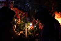 Viernes 9 de diciembre del 2016. Tuxtla Gutiérrez. La  Casita de la Siembra Zoque. Uno de los rituales más importantes dentro de El costumbre Zoque es la elaboración de la Casita de la Siembra, ceremonia realizada con carácter propiciatorio y adivinatorio