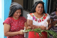 Viernes 9 de diciembre del 2016. Tuxtla Gutiérrez. La  Casita de la Siembra Zoque. Uno de los rituales más importantes dentro de El costumbre Zoque es la elaboración de la Casita de la Siembra, ceremonia realizada con carácter propiciatorio y adivinatorio