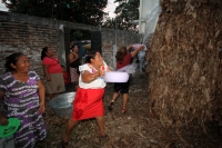 Viernes 9 de diciembre del 2016. Tuxtla Gutiérrez. La  Casita de la Siembra Zoque. Uno de los rituales más importantes dentro de El costumbre Zoque es la elaboración de la Casita de la Siembra, ceremonia realizada con carácter propiciatorio y adivinatorio