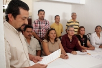 Miércoles 11 de marzo del 2015. Tuxtla Gutiérrez. El conflicto al interior del Sindicato de Trabajadores de Base del Gobierno de Chiapas se mantiene después de dos años afectando a los trabajadores del estado por lo que el Comité Central Ejecutivo Sindica
