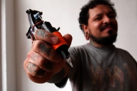 Sábado 24 de septiembre del 2016. Tuxtla Gutiérrez. En el local de Tatoo La Mística Espiral