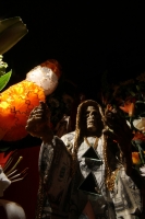 Octubre del 2013. La Santa Muerte Coleta. Los creyentes en el culto de la Santa Muerte se reúnen por un año más en un salón de fiestas del sur de la ciudad coleta para conmemorar la petición de dar a conocer públicamente el credo que desde hace varios año