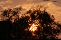 Viernes 20 de marzo del 2015. Tuxtla Gutiérrez. En la víspera el atardecer desde el poniente de la ciudad.