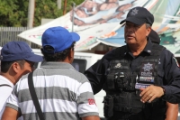 Martes 19 de noviembre del 2013. Tuxtla Gutiérrez. Elementos de las diferentes corporaciones policías intervienen esta mañana durante el bloqueo que realizaba el Comité de Defensa Ciudadana en el crucero de La Pochota en el poniente de la capital de Chiap