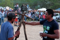 Sábado 31 de marzo del 2018. Suchiapa. El jaripeo rio da fin a las actividades de Semana Santa dando espacio al esparcimiento en las orillas de rio de esta comunidad chiapaneca.