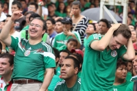 Domingo 29 de junio del 2014. Tuxtla Gutiérrez. A pesar de la derrota, sufriendo y disfrutando. (Secuencia de Manuel Velazco, gobernador de Chiapas durante la transmisión del partido entre México Y Holanda).