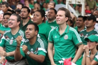 Domingo 29 de junio del 2014. Tuxtla Gutiérrez. A pesar de la derrota, sufriendo y disfrutando. (Secuencia de Manuel Velazco, gobernador de Chiapas durante la transmisión del partido entre México Y Holanda).