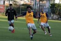 Martes 5 de abril del 2016. Tuxtla Gutiérrez. Aspecto del entrenamiento inter-escuadras del equipo de fut bol mexicano de primera división Jaguares de Chiapas.