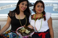 Viernes 30 de enero del 2015. Tuxtla Gutiérrez. Esta tarde se lleva a cabo el Festival del Tamal Tuxtleco donde se presentan productores de las variedades chiapanecas de este típico alimento de maíz.