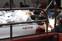 Miércoles 30 de octubre del 2019. Tuxtla Gutiérrez. Operativo  de las corporaciones policiacas para decomisar calzado clonado en el centro de la ciudad
