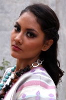 Jueves 16 de junio del 2016. Tuxtla Gutiérrez. Texti-Moda. La pasarela presenta la tendencia de moda basada en textiles de las etnias de las comunidades de Chiapas a cambio de un kilo de ayuda a beneficio de la Comunidad Berlín (municipio de Berriozábal).